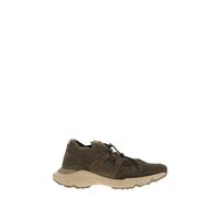 Tod's - Baskets en cuir et tissu technique - Homme - Chaussures - Vert - Taille: 40 EU