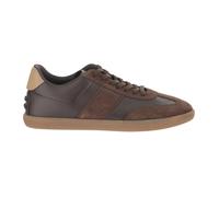 Tod's - Baskets en cuir - Homme - Chaussures - Brun - Taille: 44 EU