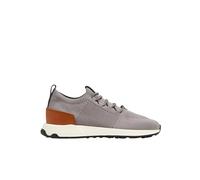 Tod's - Baskets Gris Confortable Logo Marron - Homme - Chaussures - Gris - Taille: 41 EU