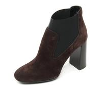 Tod's - Botte Élastique T95 Chaussure Foncée - Femme - Chaussures - Brun - Taille: 37 1/2 EU