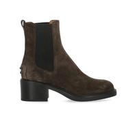 Tod's - Bottines Chelsea Gomma en daim - Femme - Chaussures - Brun - Taille: 36 EU