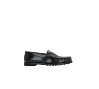 Tod's - Chaussures mocassin en cuir noir - Femme - Chaussures - Noir - Taille: 38 EU