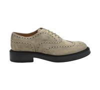 Tod's - Chaussures Plates avec Détails en Daim - Homme - Chaussures - Beige - Taille: 42 EU