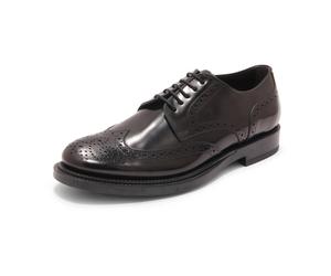 Tod's - Derby Bucature Formale Gomma 62C - Homme - Chaussures - Noir - Taille: 41 EU