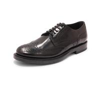 Tod's - Derby Bucature Formale Gomma 62C - Homme - Chaussures - Noir - Taille: 42 EU