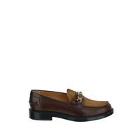 Tod's - Élégantes T-Chain Mocassins - Femme - Chaussures - Brun - Taille: 36 EU