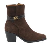 Tod's, Femme, Chaussures, Brun, Taille: 40 EU Bottines à Cheville en Daim