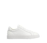 Tod's - Leather Baskets - Femme - Chaussures - Blanc - Taille: 37 EU