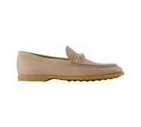 Tod's - Leather Mocassins - Femme - Chaussures - Beige - Taille: 36 1/2 EU