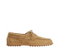 Tod's - Mocassin bateau en daim - Homme - Chaussures - Brun - Taille: 44 EU