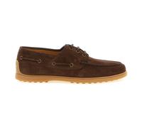 Tod's - Mocassin bateau Gommino en daim - Homme - Chaussures - Brun - Taille: 42 EU