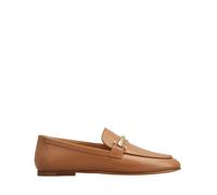 Tod's - Mocassin en cuir couleur Cuoio - Femme - Chaussures - Brun - Taille: 37 EU