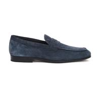 Tod's - Mocassin en daim - Homme - Chaussures - Bleu - Taille: 40 1/2 EU