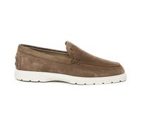 Tod's - Mocassin en Daim Marron avec Semelle en Caoutchouc - Homme - Chaussures - Brun - Taille: 44 EU