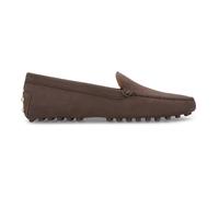 Tod's - Mocassin Gomme en Nubuck - Femme - Chaussures - Brun - Taille: 37 EU