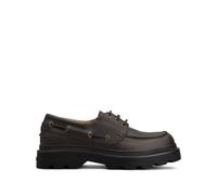 Tod's - Mocassins bateau en cuir à semelle crantée - Homme - Chaussures - Brun - Taille: 41 EU