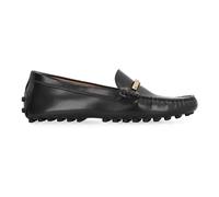 Tod's, Femme, Chaussures, Noir, Taille: 38 EU Mocassins Gommino en cuir