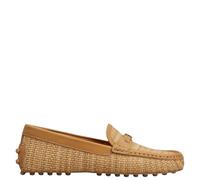 Tod's - Mocassins Style Raphia - Femme - Chaussures - Beige - Taille: 36 EU
