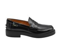 Tod's - Noir Cuir Mocassin Chaussures Plates - Femme - Chaussures - Noir - Taille: 40 EU