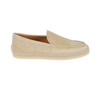 Tod's - Rafia Mocassin Chaussures Plates - Femme - Chaussures - Beige - Taille: 40 EU