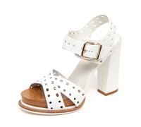 Tod's - Sandale Blanche Chaussure Fabriquée en Italie - Femme - Chaussures - Blanc - Taille: 36 EU