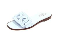 Tod's - Sandale en cuir bleu - Femme - Chaussures - Bleu - Taille: 36 EU