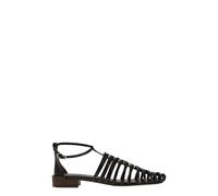Tod's - Sandale en cuir - Femme - Chaussures - Noir - Taille: 36 EU