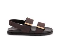 Tod's - Sandale Slingback à Double Bride - Femme - Chaussures - Brun - Taille: 36 EU