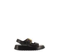 Tod's - Sandales plates - Femme - Chaussures - Noir - Taille: 40 EU