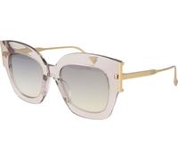 Tod's TO0310 TRANSPARENT LIGHT PINK/SMOKE 52/20/140 Lunettes de soleil pour femmes
