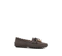 Tod's - Tod's Flat shoes - Femme - Chaussures - Brun - Taille: 37 1/2 EU