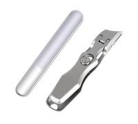 TOE CLIPPER, CLIPPER AUJOURD'HUI | Kit de manucure anti-éclaboussure - Clip 'hauteur à tête coudée, tondeuse à ongles lourds pour pédicure, manucure