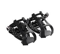 Toe Clips Cage Bike Pedals Adapters Compatible avec Peloton Heavy Duty Plastic Pedals Accessories Compatible avec Les Clips De Chaussures De Peloton Compatible avec Le Convertisseur De Pédale De