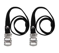 Toe Clips Straps | Extra Long Pedal Toe Strap Adjustable,Bicycle Wheel Stabilizer for Road Bicycle, Exercise Stationary Bicycles, Mountain Bicycles