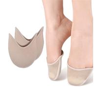 Toe Pad Dance Protège Orteils Pointe Danse Protection Pointes de Ballet Coussinets Coussinets pour Pointes de Danse Demi-Coussinets Confortables Élastiques Soulage Les Douleurs D'orteil
