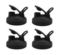 TOEECY 4 Couvercles Verseurs Diamètre 86mm Bocaux Mason Bouchons Distributeurs Pots Conservation Cuisine