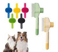 TOEECY 7 Pièces Kit Toilettage Chien Chat Peigne Bouton Brosse Démêloir Poils Animaux Domestiques Ensemble Brossage