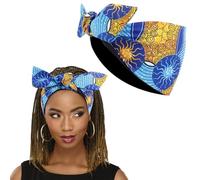 Toeecy Bandeau Cheveux Africain En Coton Lot De 3 Serre Têtes Larges Imprimés Ethniques Pour Femmes Accessoires Cheveux Colorés Et Confortables