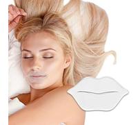 TOEECY Bandelettes Antironflement Forme Lèvre Transparentes Silicone Adhésives Nasales Respirantes Confortables Sommeil Tranquille