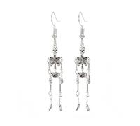TOEECY Boucles d'oreilles femme squelette en Alliages Bijoux tendance pour soirées et festivals Cadeau unique pour femme