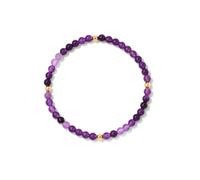 TOEECY Bracelet Femme Perles Élastiques Bracelet Pierre Naturelle Bracelets en Pierre Naturelle Lithotherapie Fait Main Rondes Bracelets Style Bohème Précieuses Bijoux Femme Cadeau Anniversaire