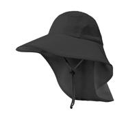 TOEECY Chapeau Safari Randonnée Protection Solaire Couvrenuque Respirant Ajustable Homme Activités Extérieures Trekking Pêche Camping