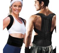 TOEECY Correcteur Posture Dorsale Réglable Taille 2xl Soutien Orthopédique Épaules Dos Ceinture Maintien Colonne Vertébrale Unisexe Respirable