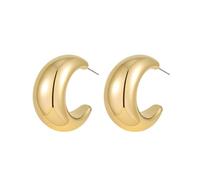 TOEECY Créoles Épaisses Demilune Ornées Étoiles Cristaux Bijoux Femmes Boucles Oreilles Élégantes Accessoires Brillants