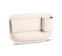 TOEECY Organisateur Latéral Compact Rangement Auto Siège Passager Portegobelet Intégré Cuir Premium Automobile