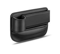 TOEECY Organisateur Latéral Compact Rangement Auto Siège Passager Portegobelet Intégré Cuir Premium Automobile