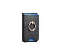 TOEECY Porte Carte Magnétique pour Cartes Bancaires Crédit Amovible Porte Cartes Cadeau Élégant et Raffiné Les d'affaires pour iPhone 16/15/14/13/12 Série Compatible(Noir)