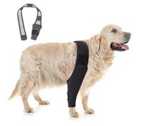 TOEECY Protège Coude pour Chien Souffrant d’Arthrite Arthrose Lésions Ligaments Croisés Protection Patte Chien Bandage Chien Chaussette Chien Protection Plaie Patte Droite