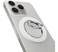 TOEECY Support Anneau Magnétique Rotatif 360° Téléphone Portable Adhésion Forte Alliage Métallique Compatible Tous Smartphones