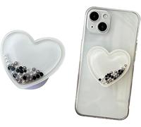 TOEECY Support Téléphone Cœur Forme Bulle Air Extensible Adhésif Arrière Portable Universel Accessoire Smartphone